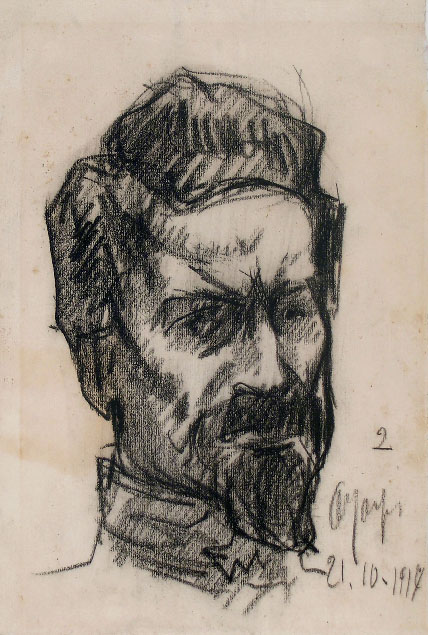 Aldo Carpi, Portrait of Cesare Battisti